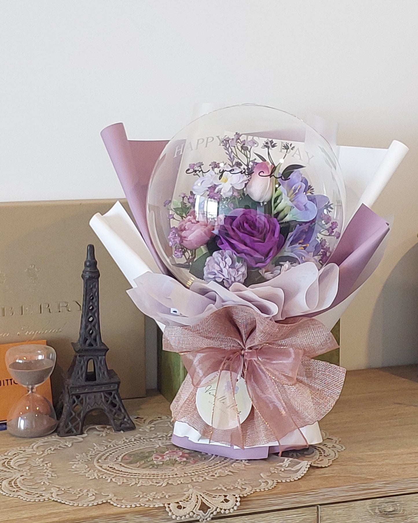 Small Flower Balloon Bouquet